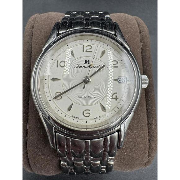 Jean Marcel Automatic Watch 160.154 Twenty Five Jewels Swiss Made 5 ATM Sapphire